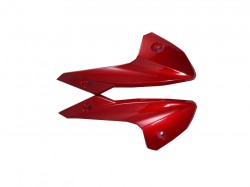 Motoran Dante Far Muhafazası Dekoratif Kapak [Kırmızı-Takım]
