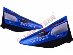 Çelik SK 100-Falcon Akü Kapağı [Mavi-Takım]